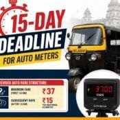 15-Day Deadline for All Autorickshaws to Install & Operate Fare Meters